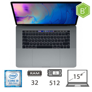 REGLOO MBP 15,4 T.BAR(2018)I9-8950HK/32/512/SG/2Y - B