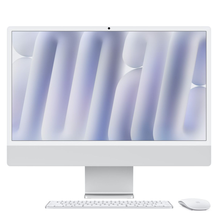 APPLE 24 IMAC WITH RETINA 4.5K DISPLAY APPLE M4 SILVER