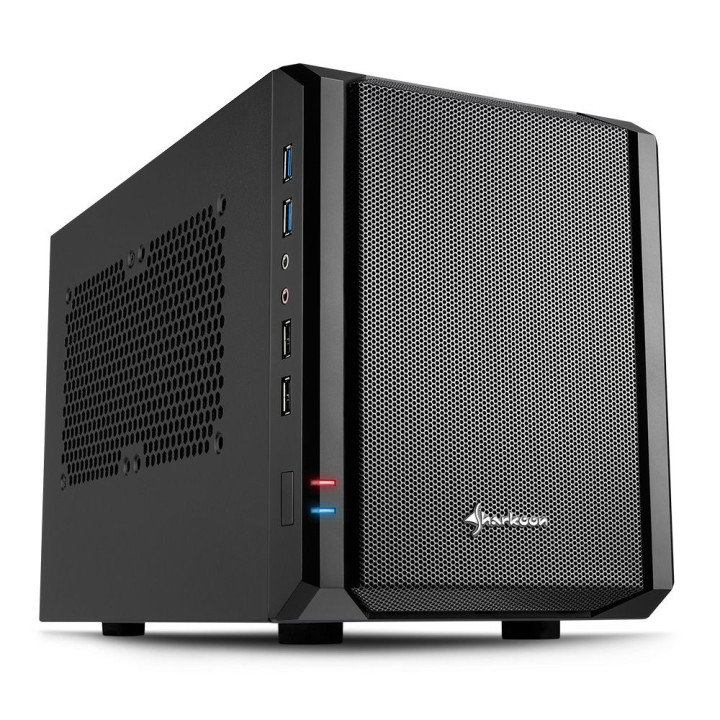 SHARKOON MINI-ITX 2XU2 2XU3 1X120 CM 368X225X180