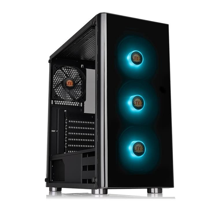 THERMALTAKE CASE MID TOWER V200 TG RGB