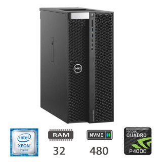 REGLOO DELL T5820 XEON W212332NVME480P4000W10P2Y