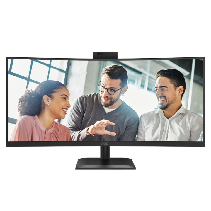 AOC 34  Curved 1500R 219 3440x1440 120Hz webcam