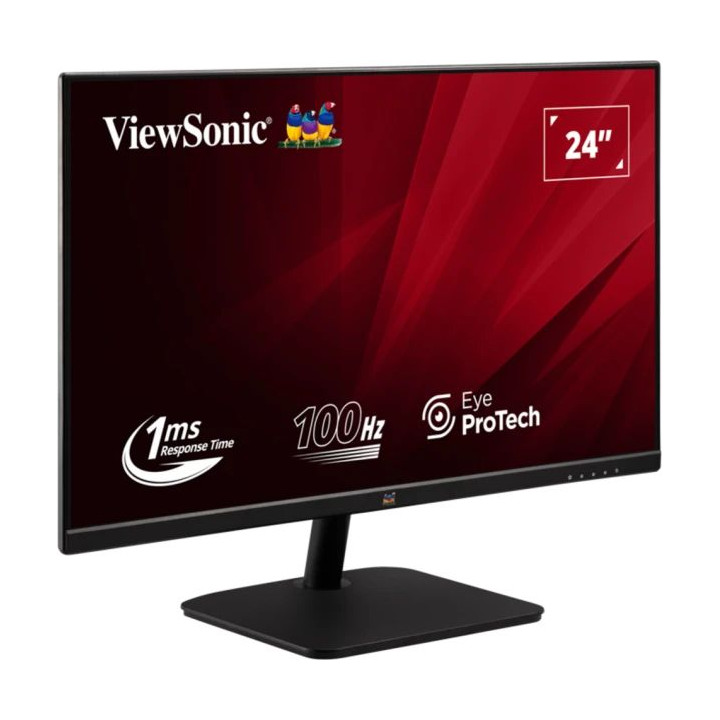 VIEWSONIC 24 IPS LED VGA HDMI DisplayPort speakers