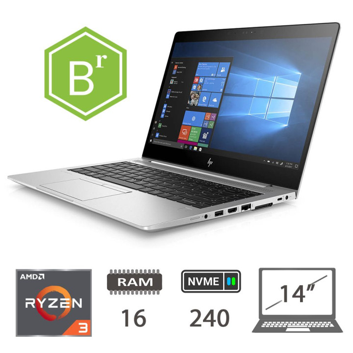 REGLOO HP 745 G5 AMD RYZEN 3 PRO 2300U16NVME240W10P B