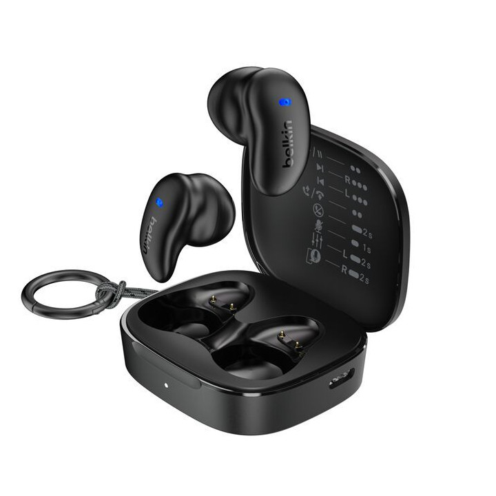 BELKIN SOUNDFORM ANYWHERE TRUE WIRELESS EARBUDS BLACK