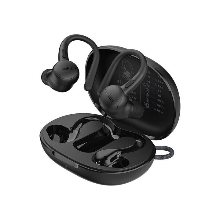 BELKIN SOUNDFORM ACTIVEFIT SPORTS EARBUDS BLACK