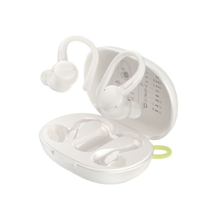 BELKIN SOUNDFORM ACTIVEFIT SPORTS EARBUDS CREAM