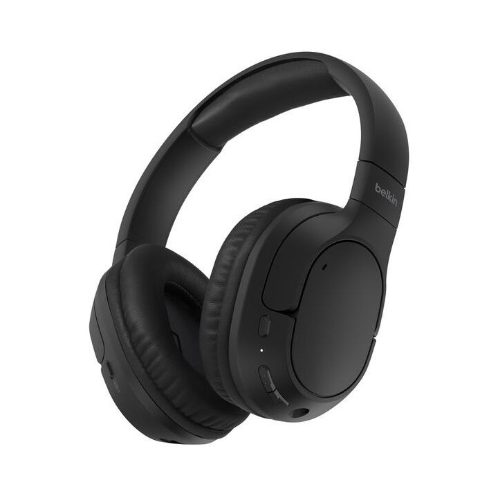 BELKIN SOUNDFORM SURROUND WIRELESS HEADPHONES BLACK