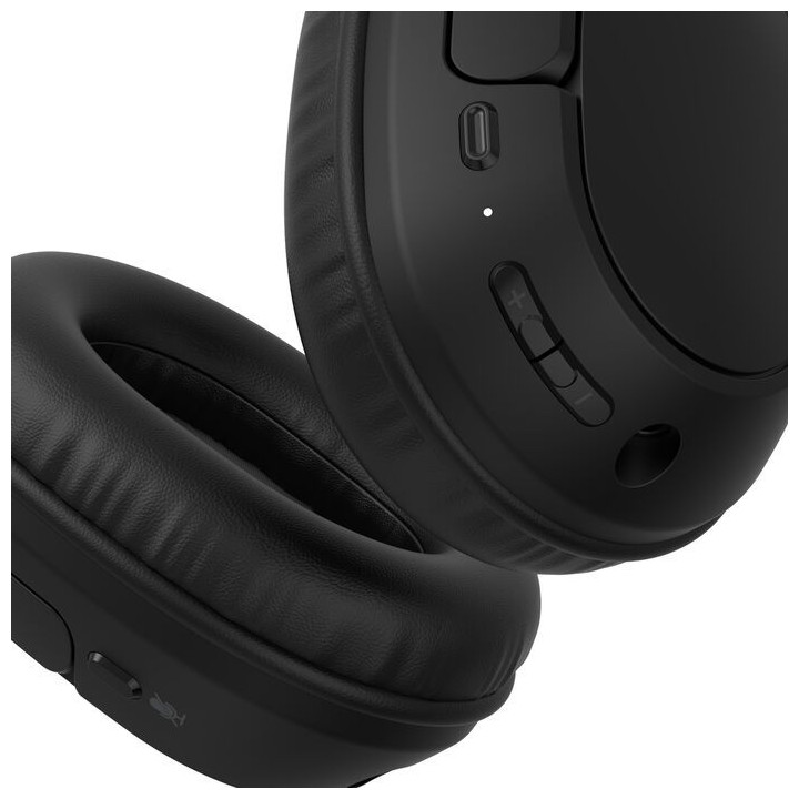 BELKIN SOUNDFORM SURROUND WIRELESS HEADPHONES BLACK