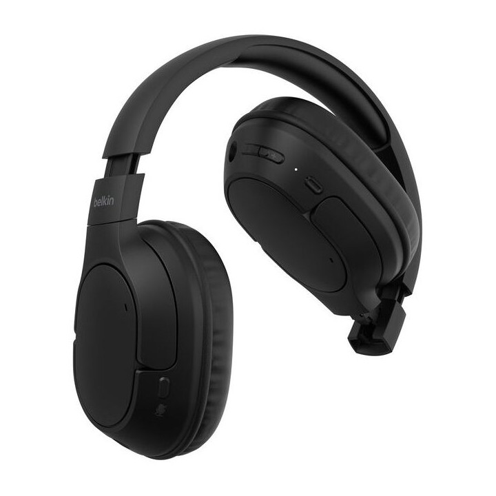 BELKIN SOUNDFORM SURROUND WIRELESS HEADPHONES BLACK