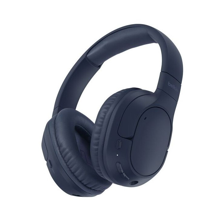 BELKIN SOUNDFORM SURROUND WIRELESS HEADPHONES BLUE