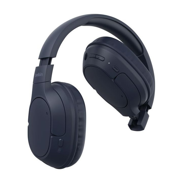 BELKIN SOUNDFORM SURROUND WIRELESS HEADPHONES BLUE