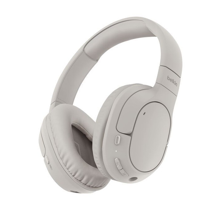 BELKIN SOUNDFORM SURROUND WIRELESS HEADPHONES SAND