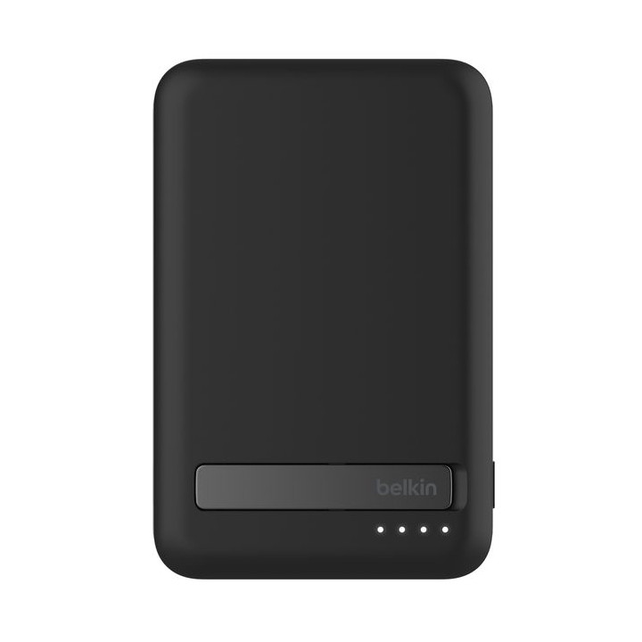 BELKIN 5K QI2 MAGSAFE POWERBANK WITH KICKSTAND BLACK