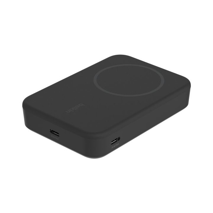BELKIN 10K QI2 MAGSAFE POWERBANK WITH KICKSTAND BLACK