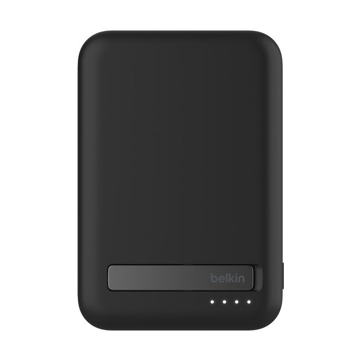 BELKIN 10K QI2 MAGSAFE POWERBANK WITH KICKSTAND BLACK