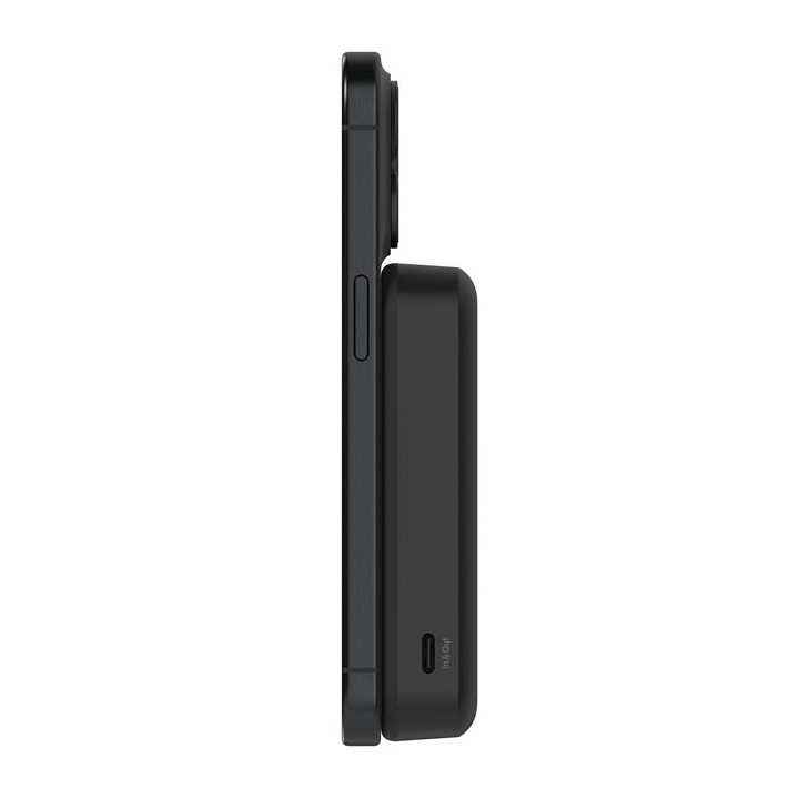 BELKIN 10K QI2 MAGSAFE POWERBANK WITH KICKSTAND BLACK