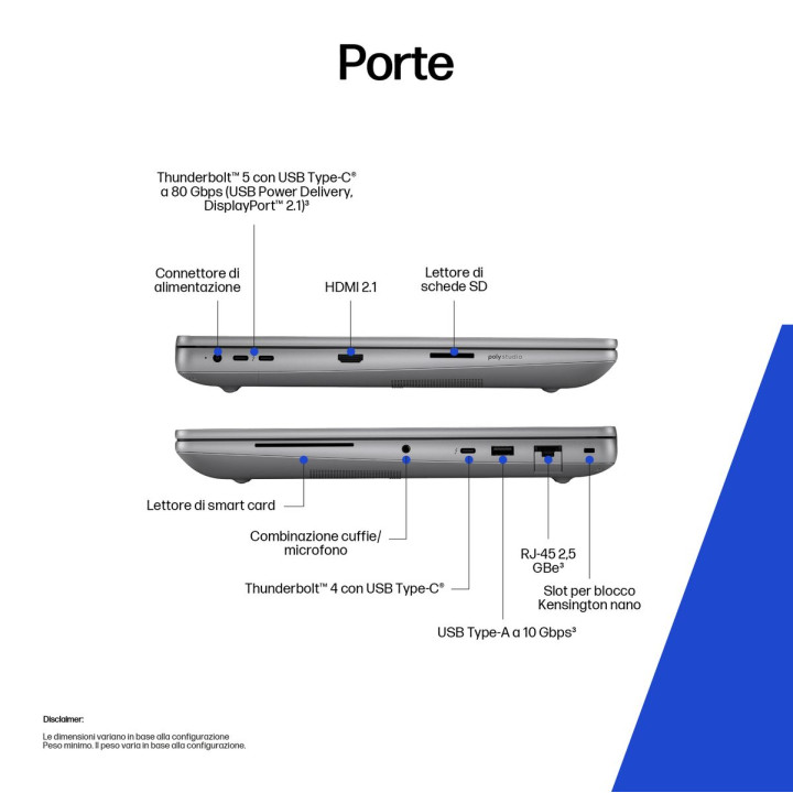 HP INC. ZFURY 16 G1I U7 255HX 321 RTX PRO3000 W11P 3YOFF