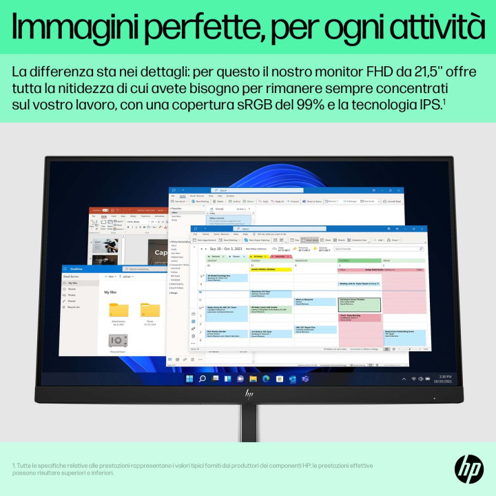 HP INC. HP E22 G5 FHD 21.5 1920X1080 3YWOFF
