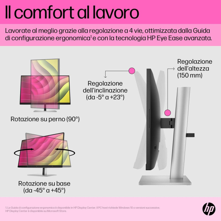 HP INC. HP E24T G5 TOUCH FHD 23.8 1920X1080 3YW OFFSITE