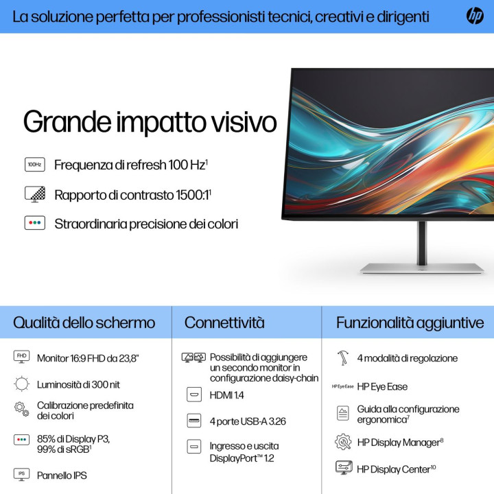 HP INC. HP S7 PRO 724PF 23.8FHD 1920X1080 3YWOFF