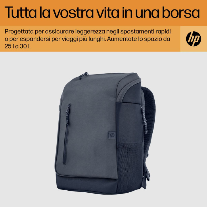 HP INC. HP TRAVEL 25 LITER 15.6 IRON GREYLAPTOP BACKPACK