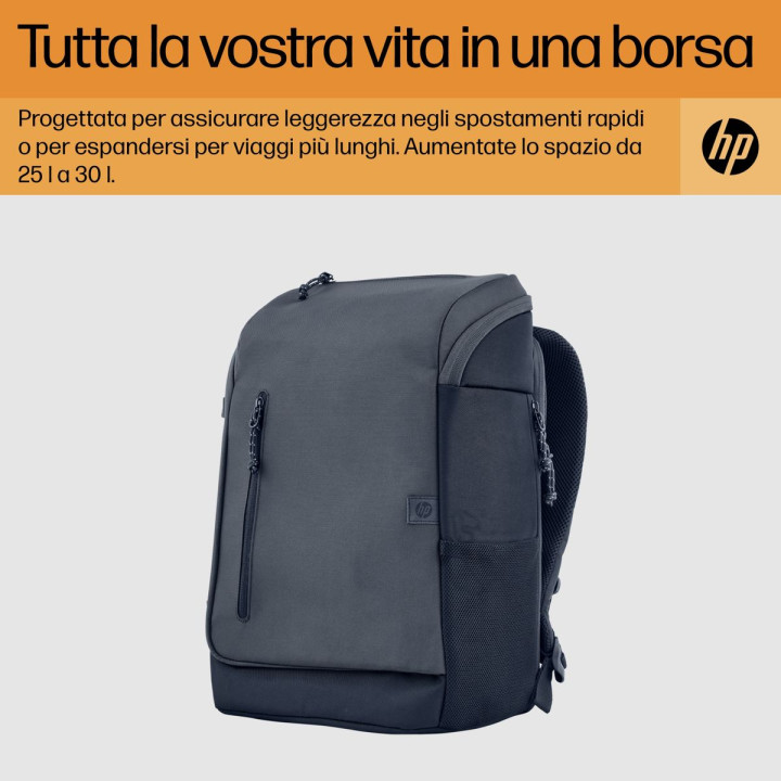 HP INC. HP TRAVEL 25 LITER 15.6 IRON GREYLAPTOP BACKPACK