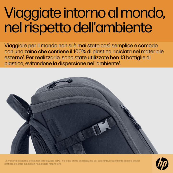 HP INC. HP TRAVEL 25 LITER 15.6 IRON GREYLAPTOP BACKPACK