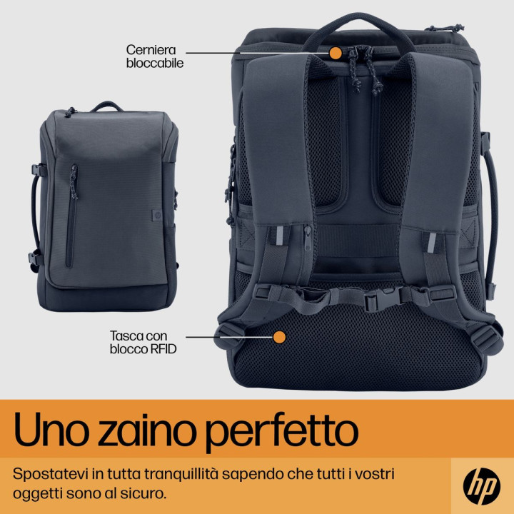 HP INC. HP TRAVEL 25 LITER 15.6 IRON GREYLAPTOP BACKPACK