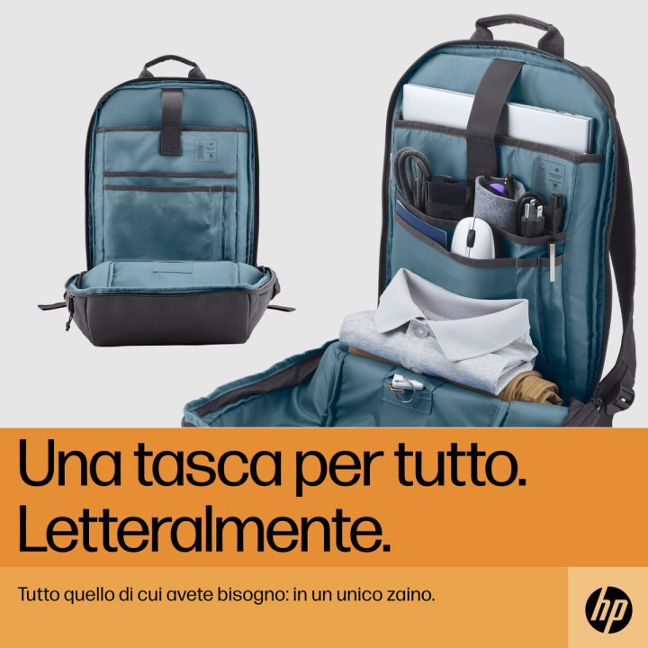 HP INC. HP TRAVEL 18 LITER 15.6 IRON GREYLAPTOP BACKPACK