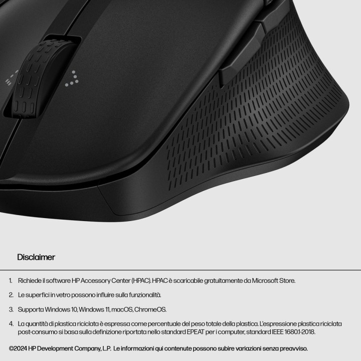 HP INC. 685 COMFORT DUAL-MODE MOUSE BTDONGLE