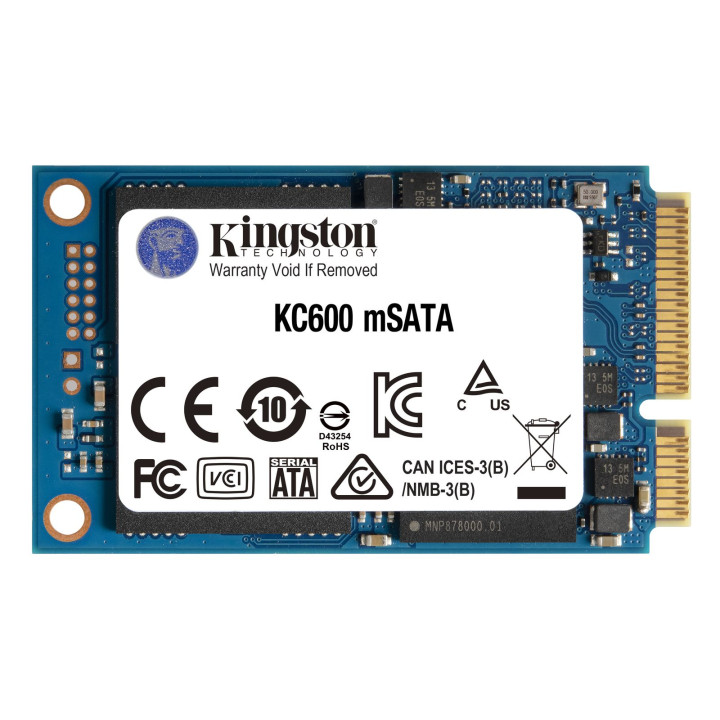 KINGSTON SSD KC600 512GB MSATA SATA3