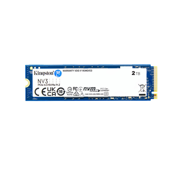 KINGSTON 2TB NV3 M.2 2280 PCIE 4.0 NVME SSD