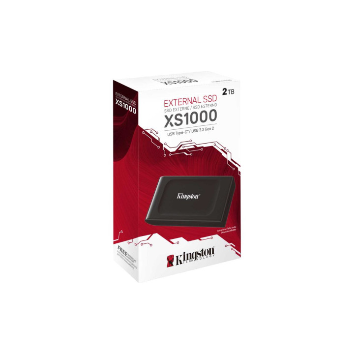 KINGSTON 2TB SSD ESTERNO KINGSTON XS1000 USB-C 1050MBS RW