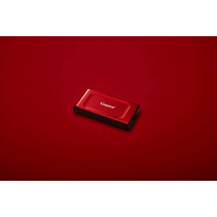 KINGSTON 1TB SSD EXT KINGSTON XS1000 USB-C 1050MBS RW RED
