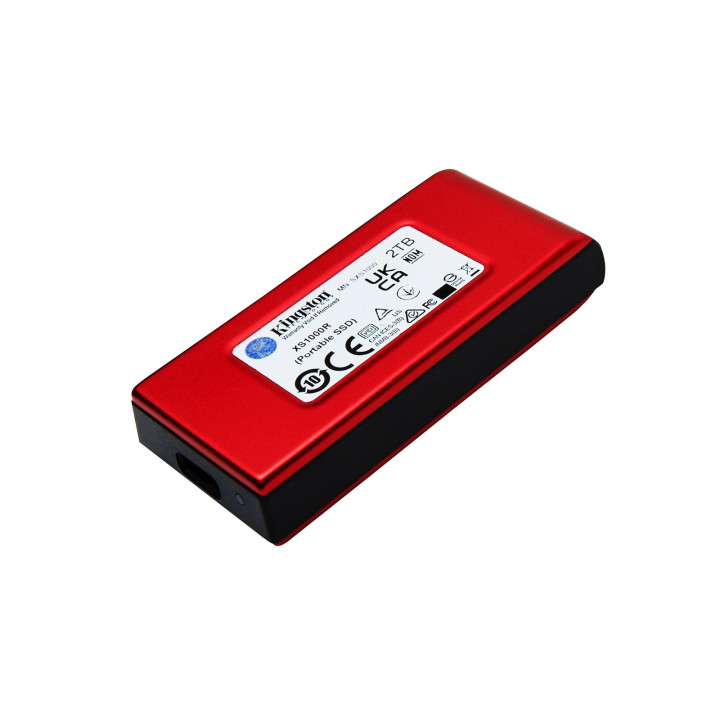 KINGSTON 2TB SSD EXT KINGSTON XS1000 USB-C 1050MBS RW RED