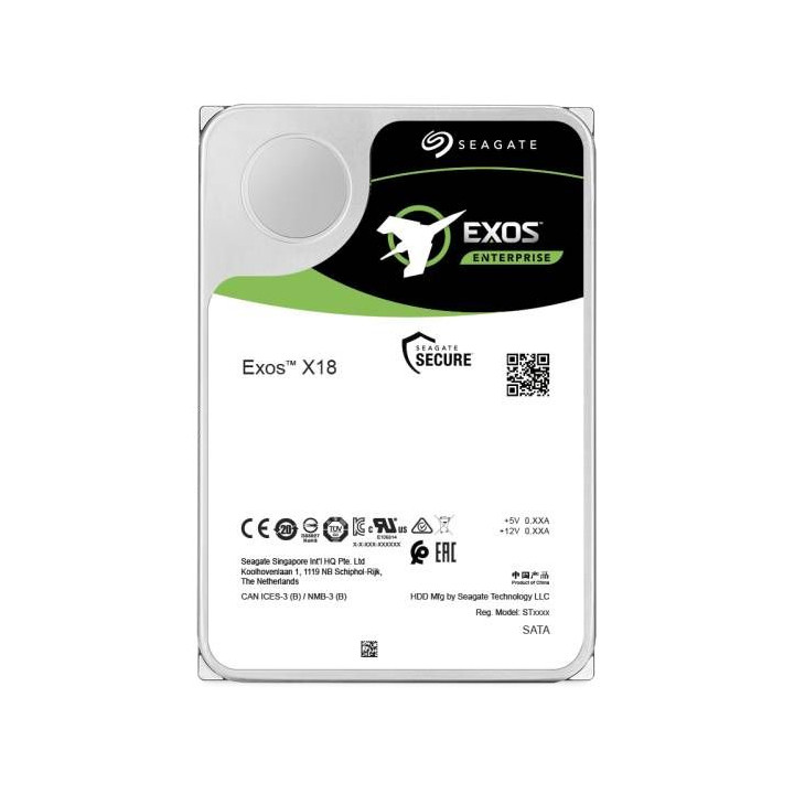SEAGATE 14TB EXOS X18 ENTERPRISE SEAGATE SATA 3.5 7200RPM