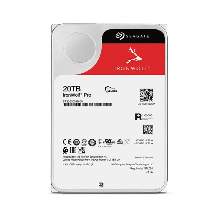 SEAGATE IRONWOLF PRO 20TB SATA3 3.5 7200RPM