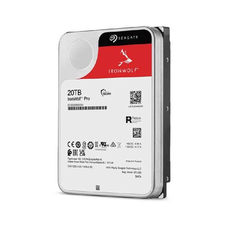 SEAGATE IRONWOLF PRO 20TB SATA3 3.5 7200RPM