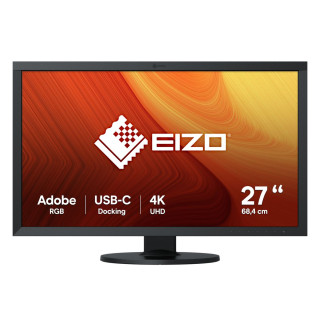EIZO 27 IPS 3840X2160 USB C DP HDMI PIVOT WARRANT 5Y