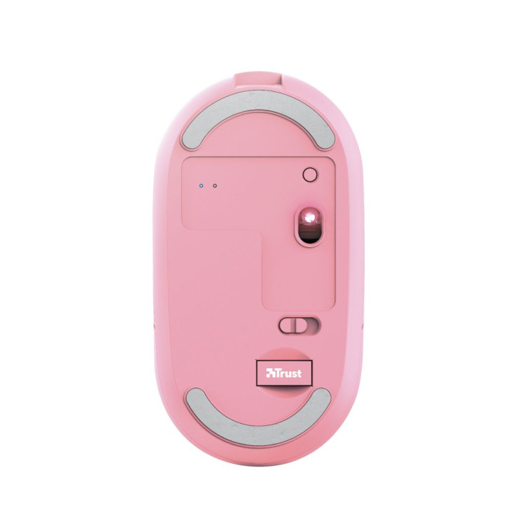 TRUST PUCK WIRELESS MOUSE PINK