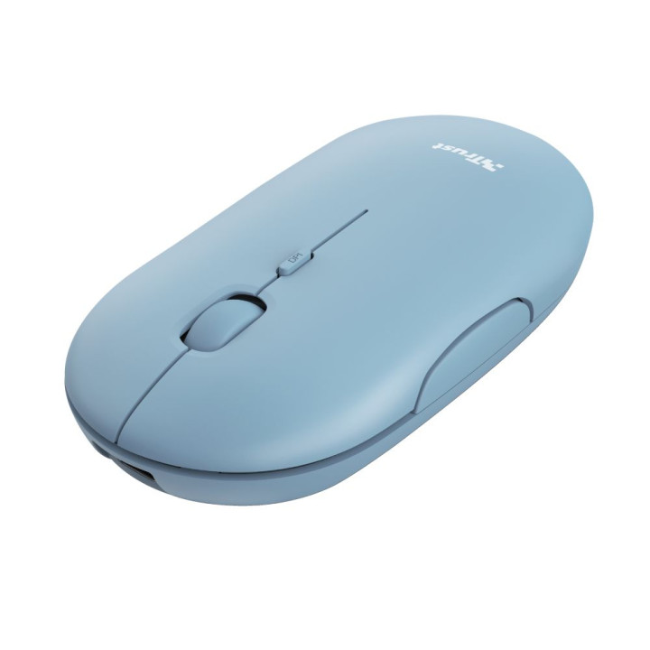 TRUST PUCK WIRELESS MOUSE BLUE
