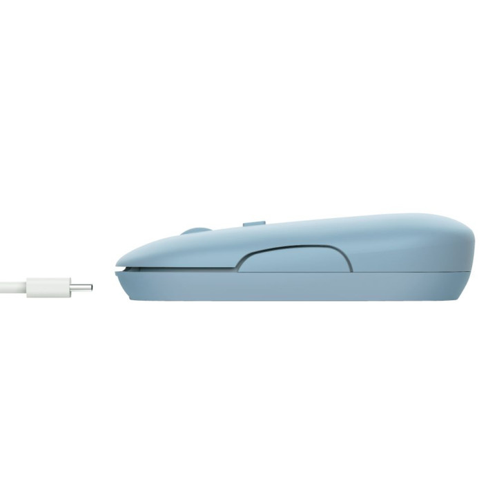 TRUST PUCK WIRELESS MOUSE BLUE