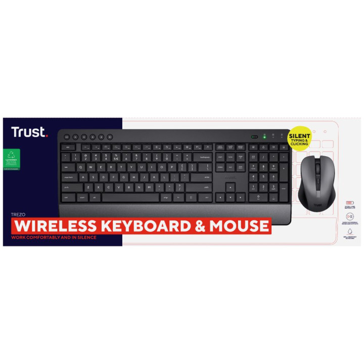TRUST TREZO WIRELESS DESKSET ECO IT