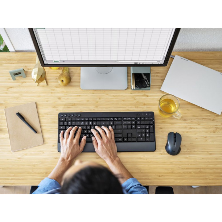 TRUST TREZO WIRELESS DESKSET ECO IT