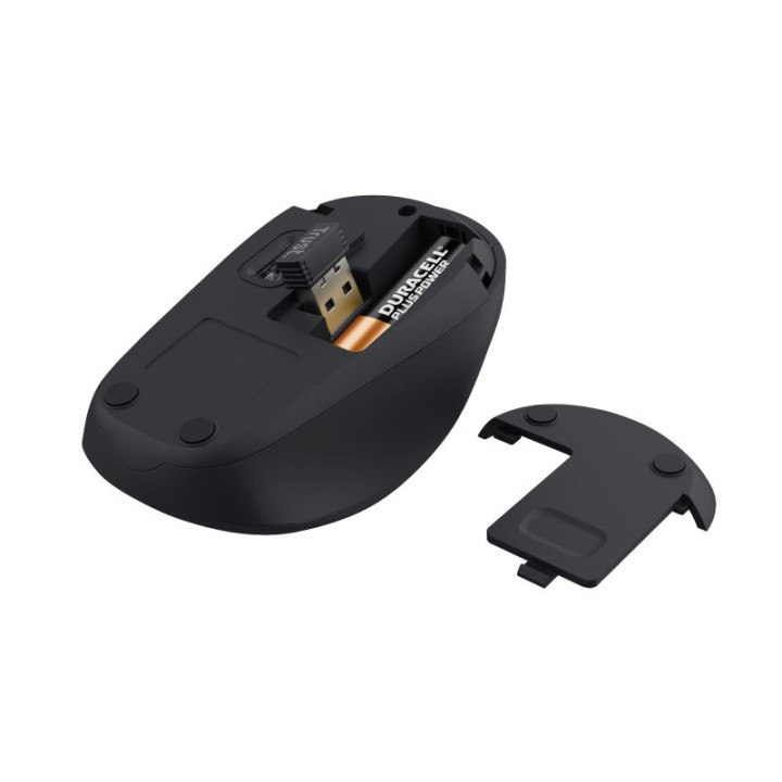 TRUST YVI WIRELESS MOUSE ECO BLACK