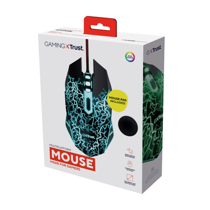 TRUST BASICS GAMING MOUSE   PAD