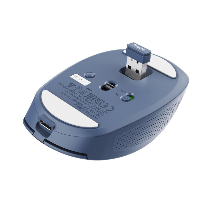 TRUST OZAA COMPACT WIRELESS MOUSE BLU
