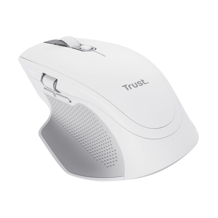 TRUST OZAA MULTI-CONNECT WIRELESS MOUSE WHT