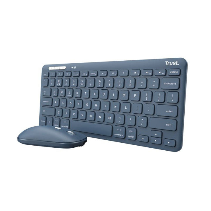 TRUST LYRA WL KEYBOARD   MOUSE IT BLUE